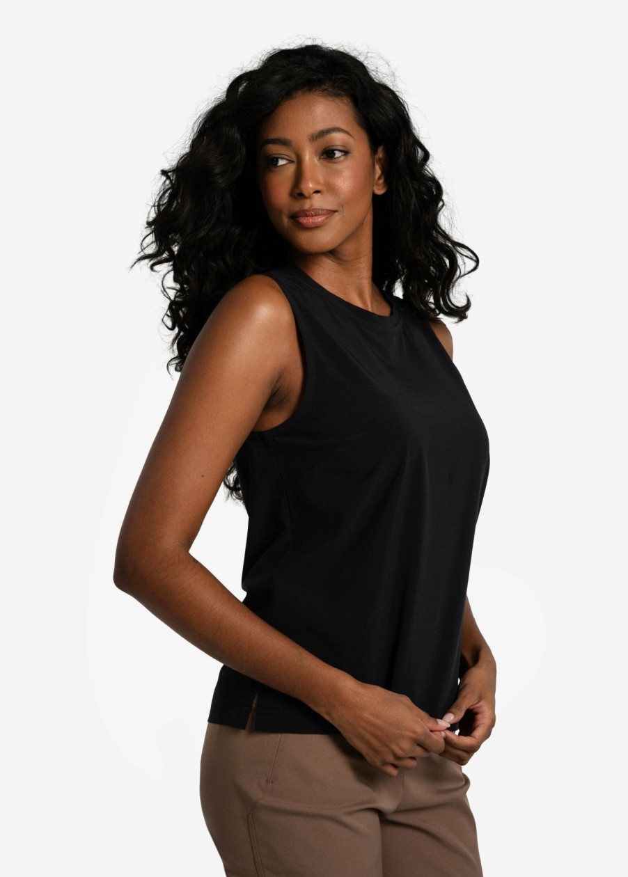 WOMEN Lole Fitness & Running | Olivie Tank Top - Black