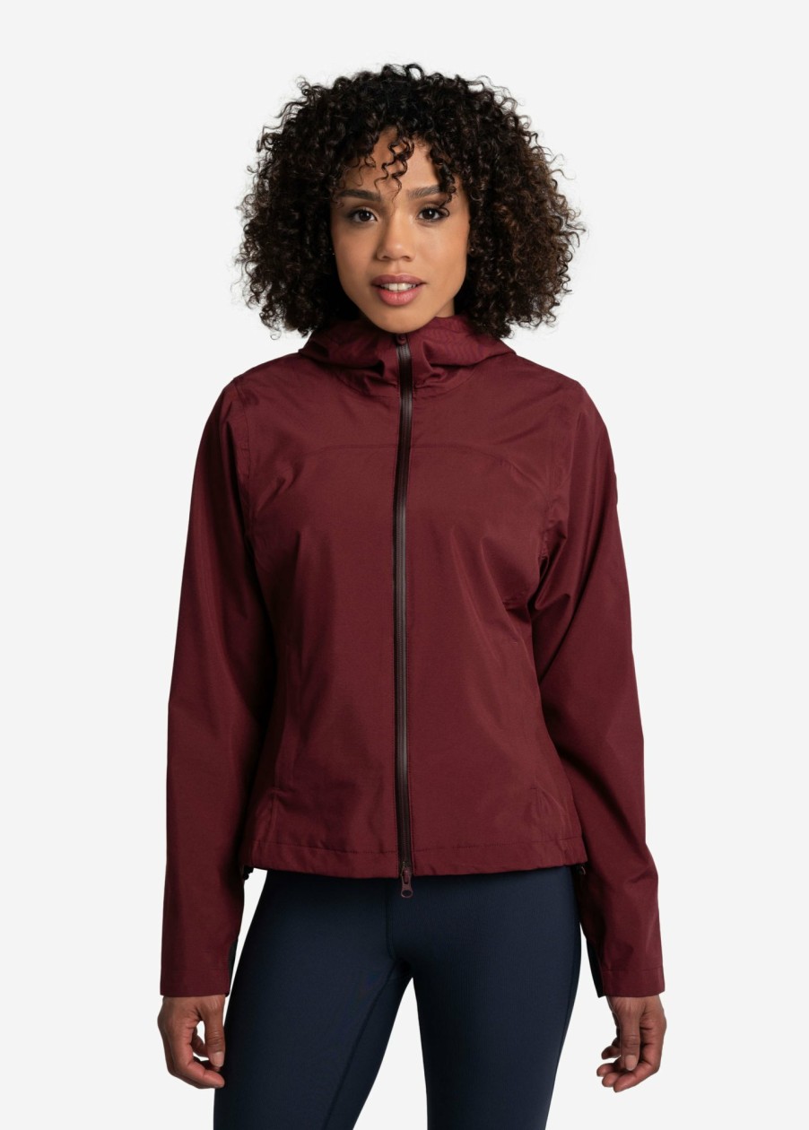 WOMEN Lole Mid-season Jackets | Element Rain Jacket - Port