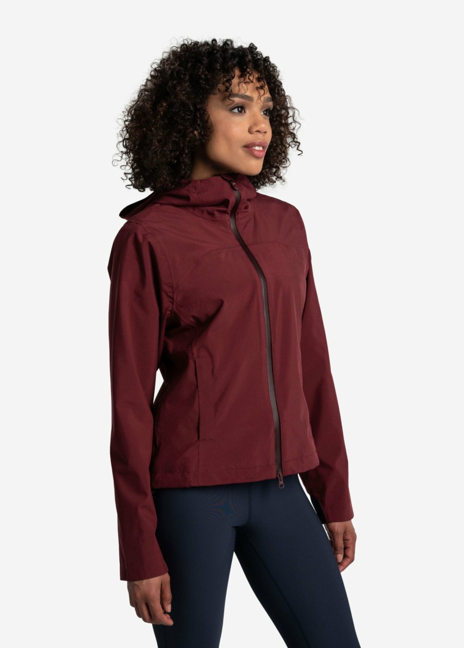 WOMEN Lole Mid-season Jackets | Element Rain Jacket - Port