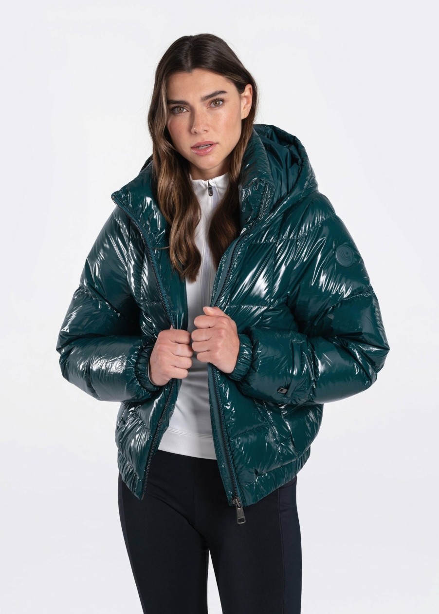 WOMEN Lole Winter Jackets | Everly Down Jacket - Emerald