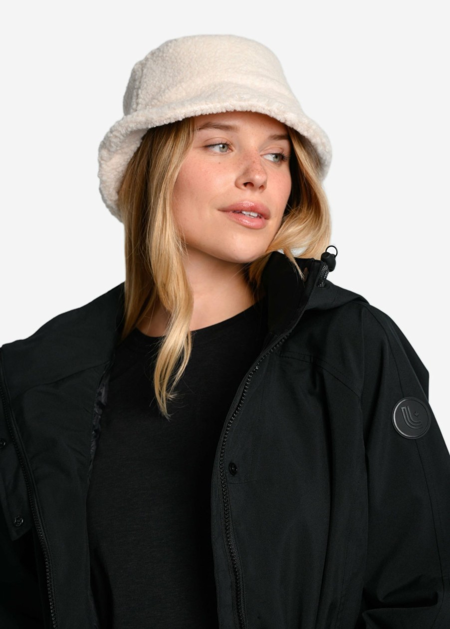 WOMEN Lole Outerwear | Teddy Edition Bucket Hat - Abalone