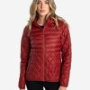 WOMEN Lole Mid-season Jackets | The Base Insulated Jacket - Merlot