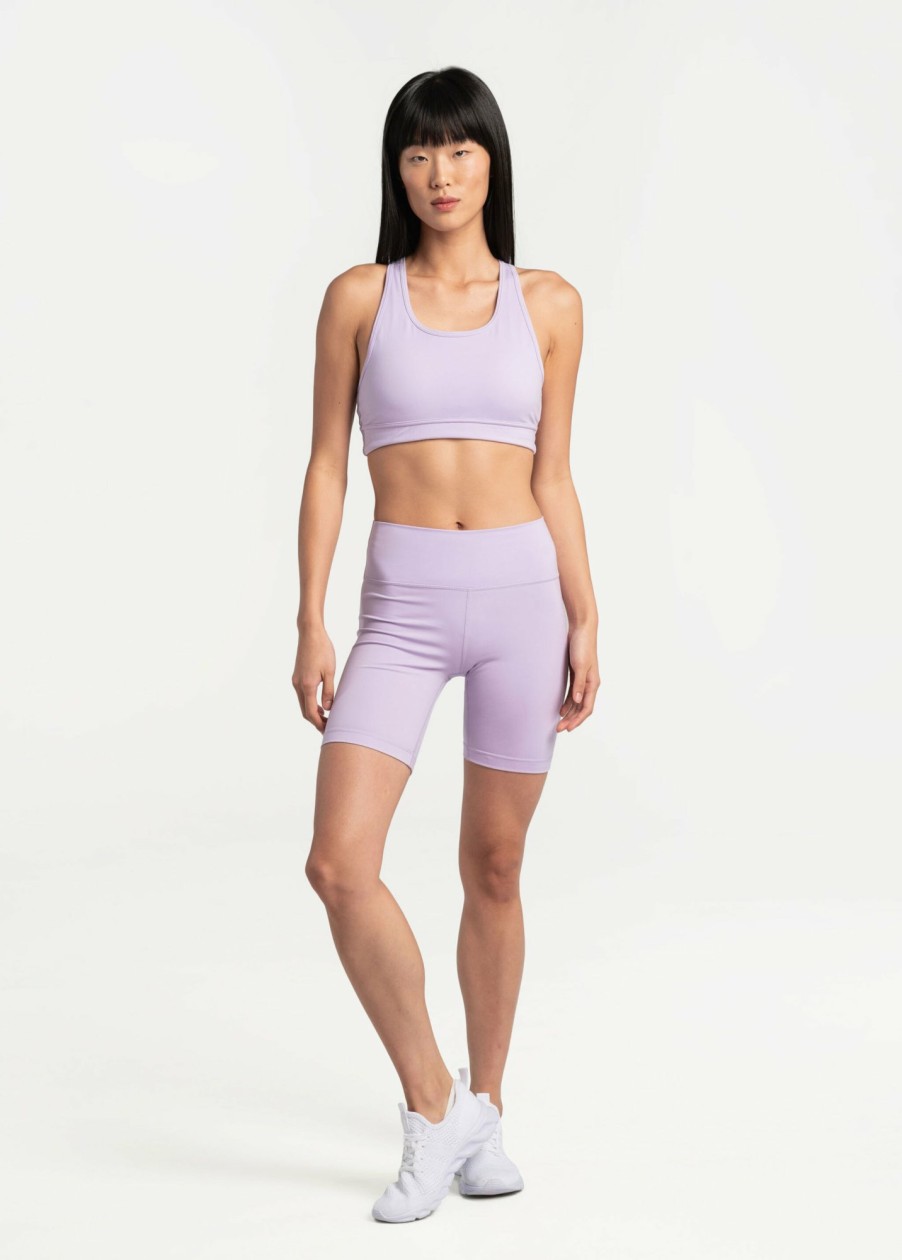 WOMEN Lole Shorts & Skirts | Comfort Stretch Biker Shorts - Lilac