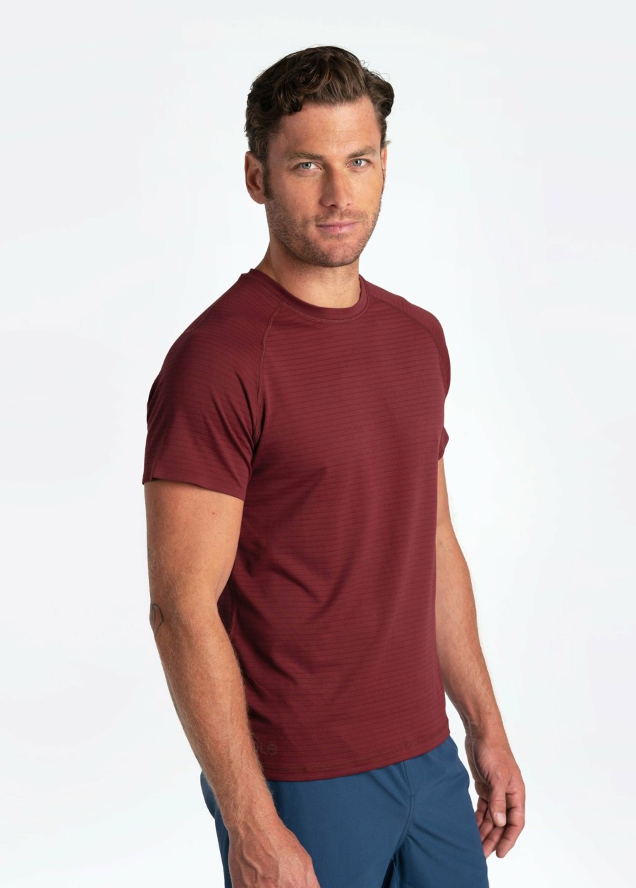 MEN Lole T-shirts & Hoodies | Jasper Short Sleeve - Truffle