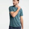 MEN Lole T-shirts & Hoodies | Everyday Short Sleeve - Arctic Blue