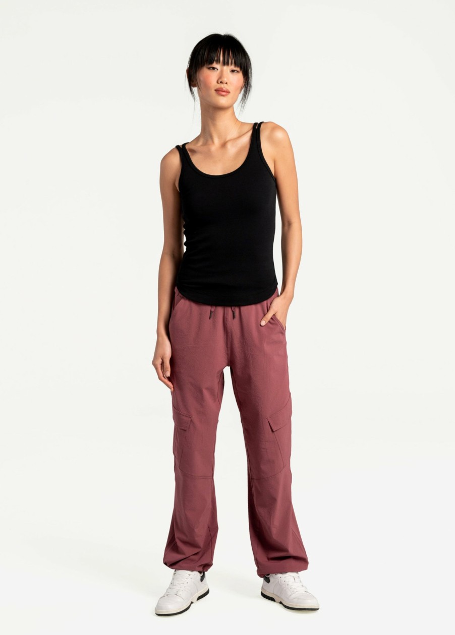 WOMEN Lole Joggers & Pants | Momentum Cargo Pants - Thistle