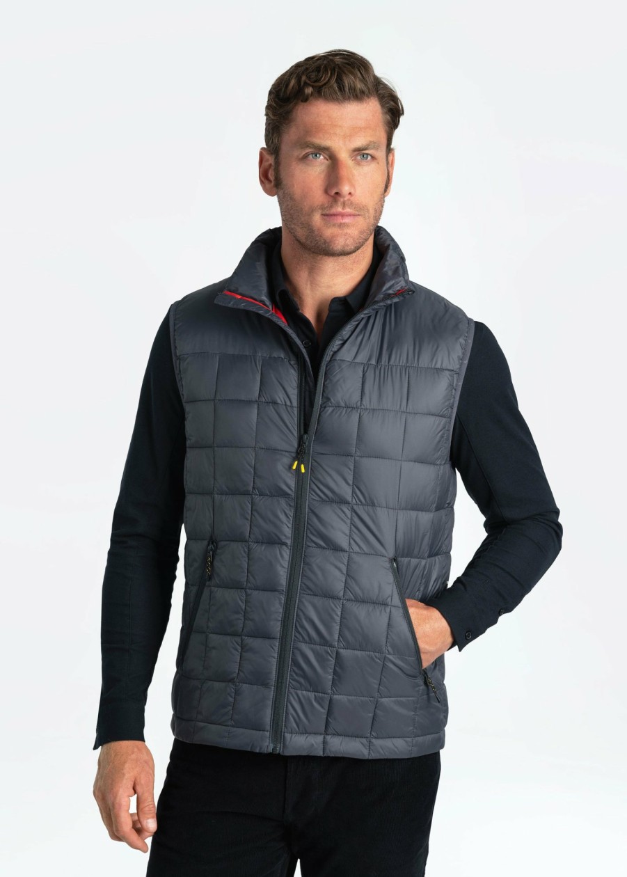 MEN Lole Mid-season Jackets | Kaslo Synth Down Vest - Ebony