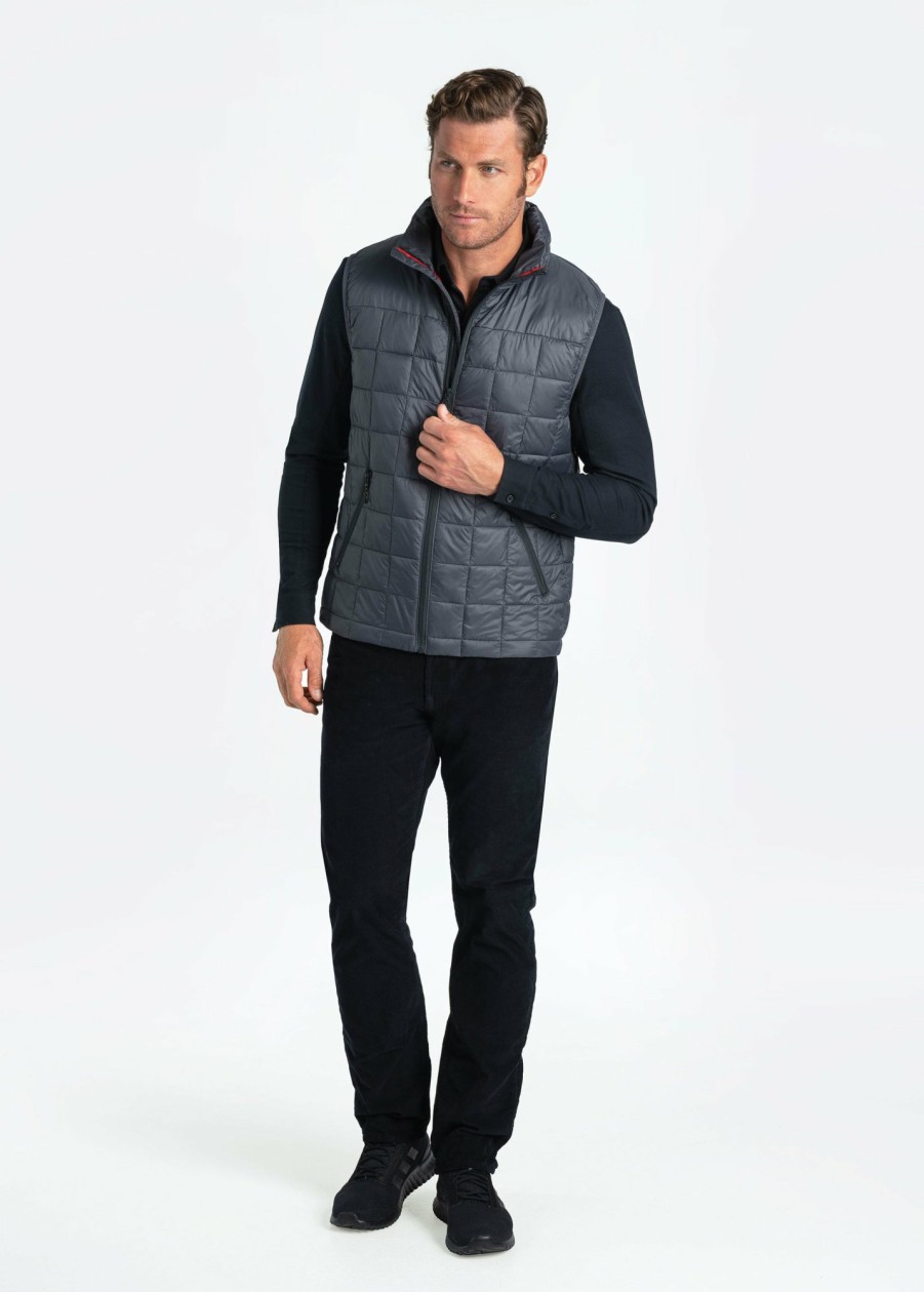 MEN Lole Mid-season Jackets | Kaslo Synth Down Vest - Ebony