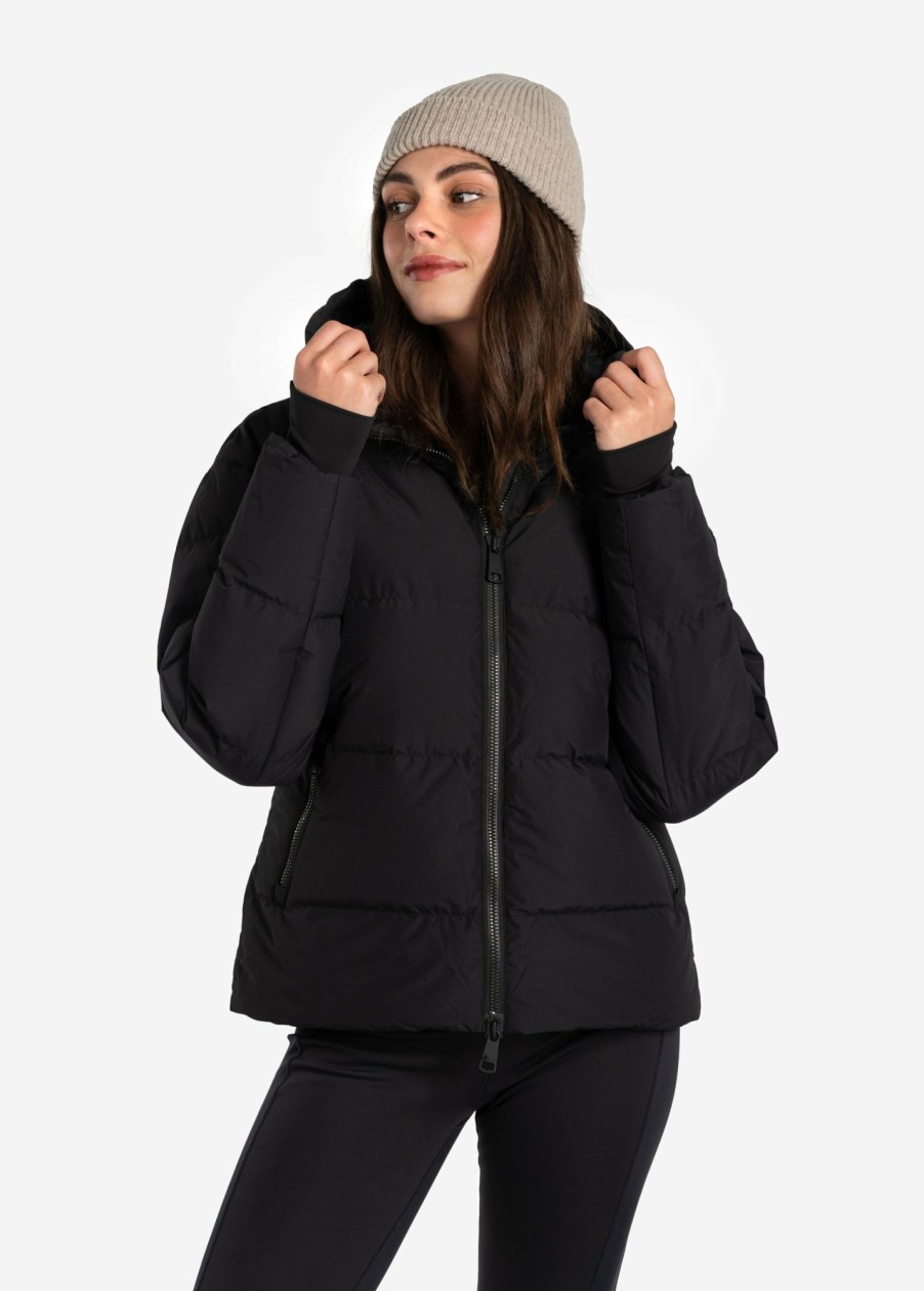 WOMEN Lole Winter Jackets | Cypress Winter Down Jacket - Black