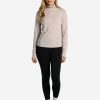 WOMEN Lole Tees & Tanks | Performance Wool Moisture- Wicking Turtleneck - Abalone