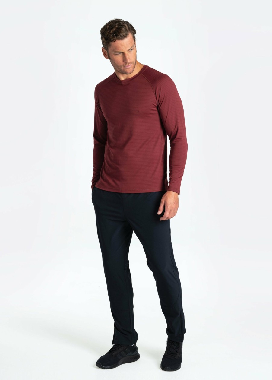 MEN Lole T-shirts & Hoodies | Jasper Long Sleeve - Truffle