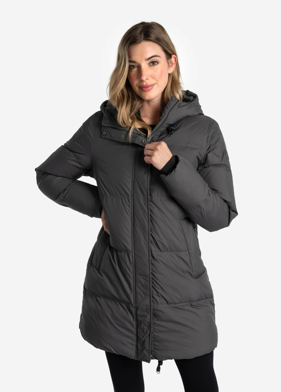 WOMEN Lole Winter Jackets | The Classic Vegan Down Jacket - Magnet