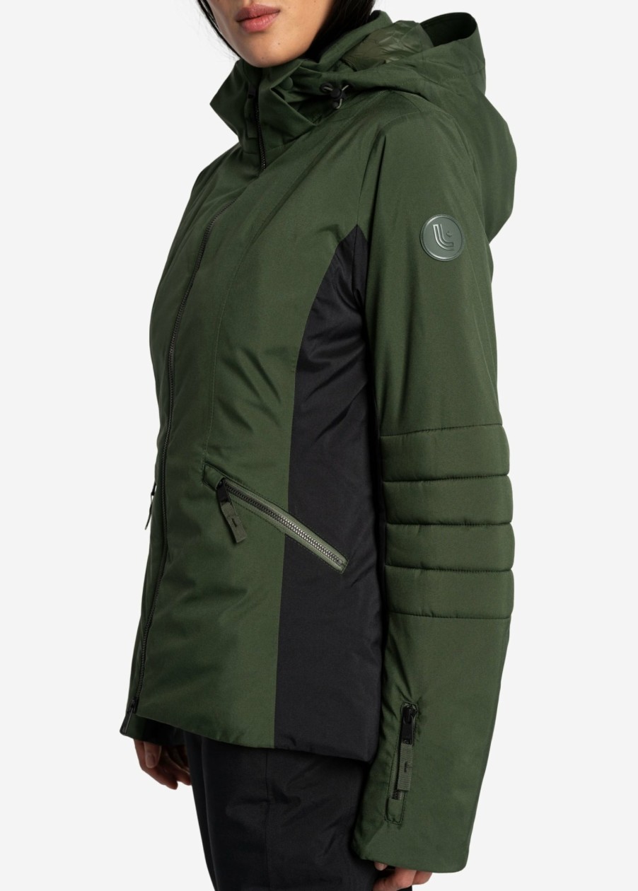 WOMEN Lole Winter Jackets | Mont Tremblant Snow Jacket - Kombu