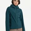 WOMEN Lole Mid-season Jackets | Element Rain Jacket - Emerald