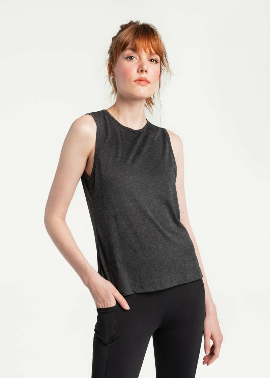 WOMEN Lole Tees & Tanks | Everyday Tank Top - Black