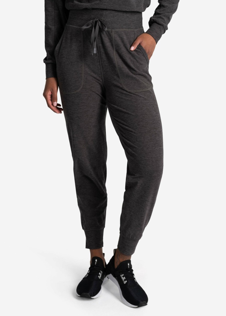 WOMEN Lole Loungewear | Om Tech Joggers - Magnet Heather