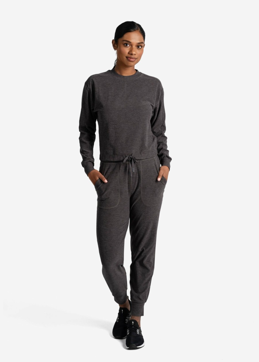 WOMEN Lole Loungewear | Om Tech Joggers - Magnet Heather