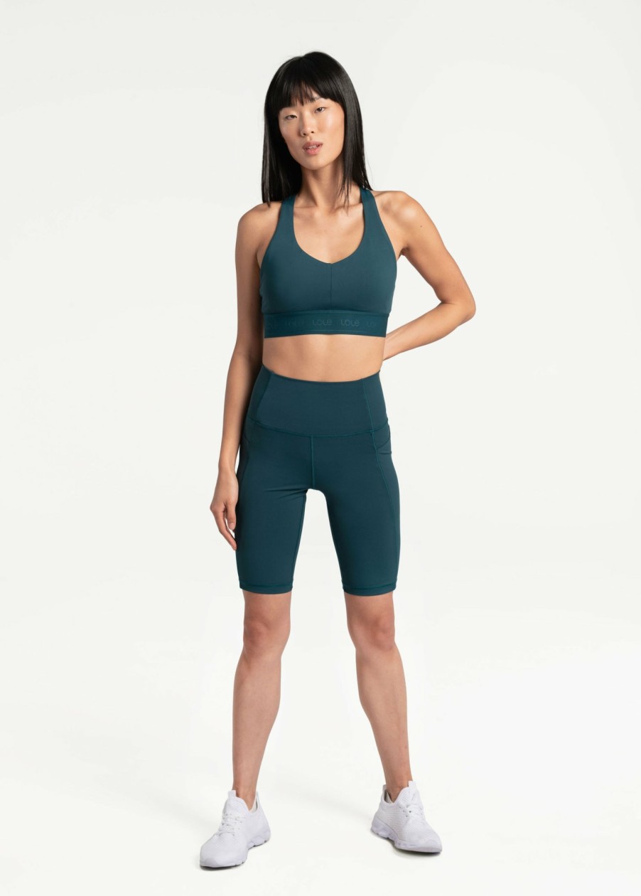 WOMEN Lole Shorts & Skirts | Step Up Biker Shorts - Emerald