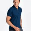 MEN Lole T-shirts & Hoodies | Colin Polo Short Sleeve - Night Sky