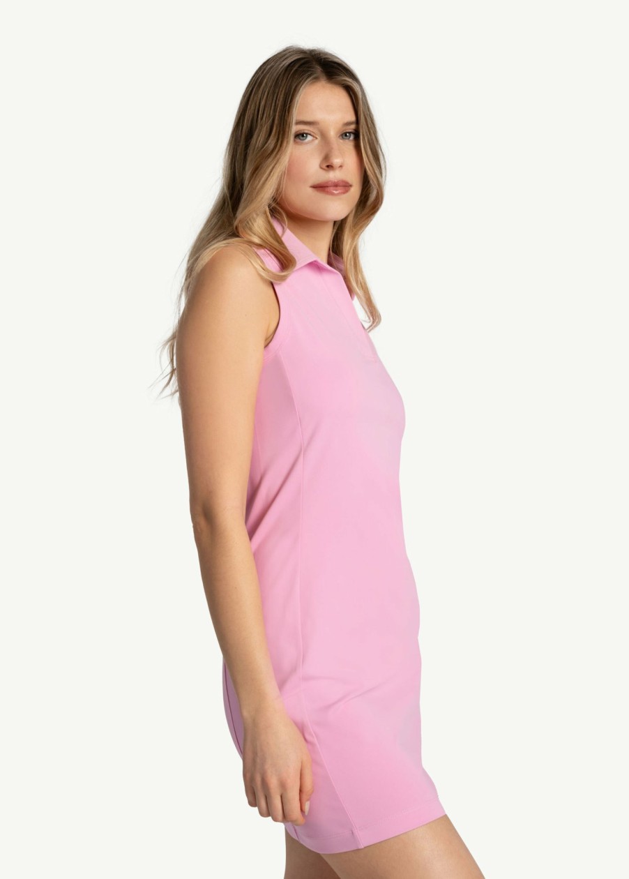 WOMEN Lole Fitness & Running | Step Up Polo Dress - Verbena