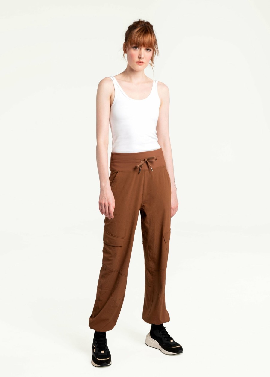 WOMEN Lole Joggers & Pants | Momentum Cargo Pants - Black Walnut