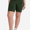 WOMEN Lole Shorts & Skirts | Comfort Stretch Biker Shorts - Kombu