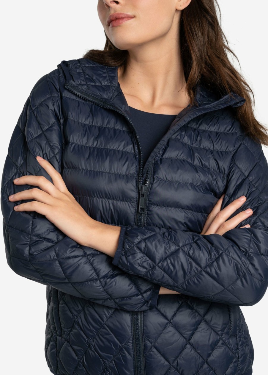 WOMEN Lole Mid-season Jackets | The Base Insulated Jacket - Outerspace