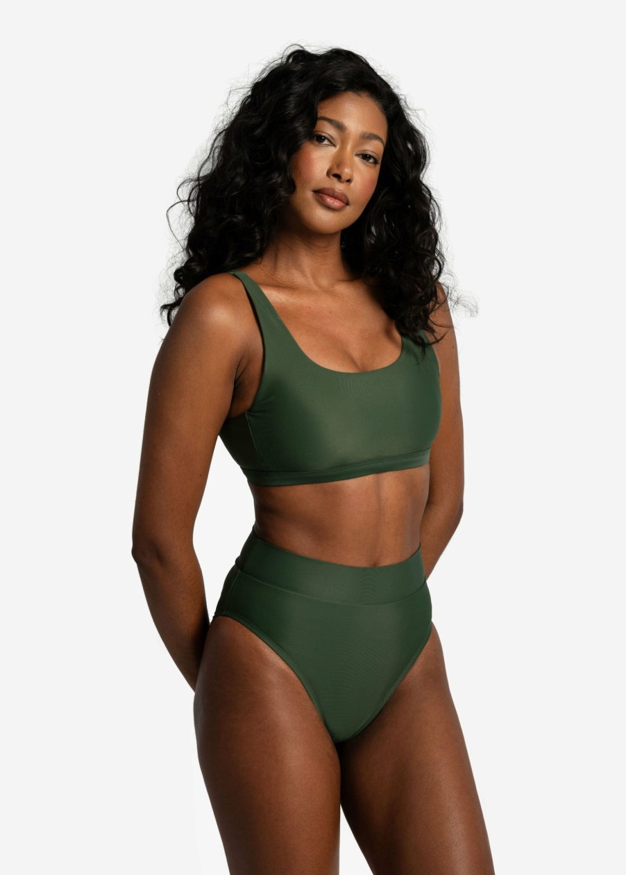 WOMEN Lole Swimwear | Wave Bralette Bikini Top - Kombu