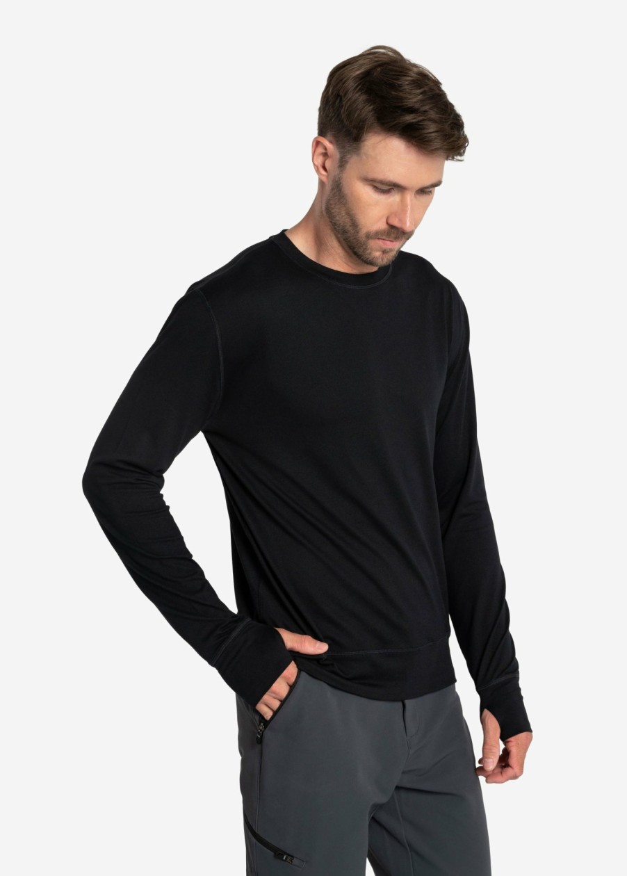 MEN Lole T-shirts & Hoodies | Riley Pullover - Black