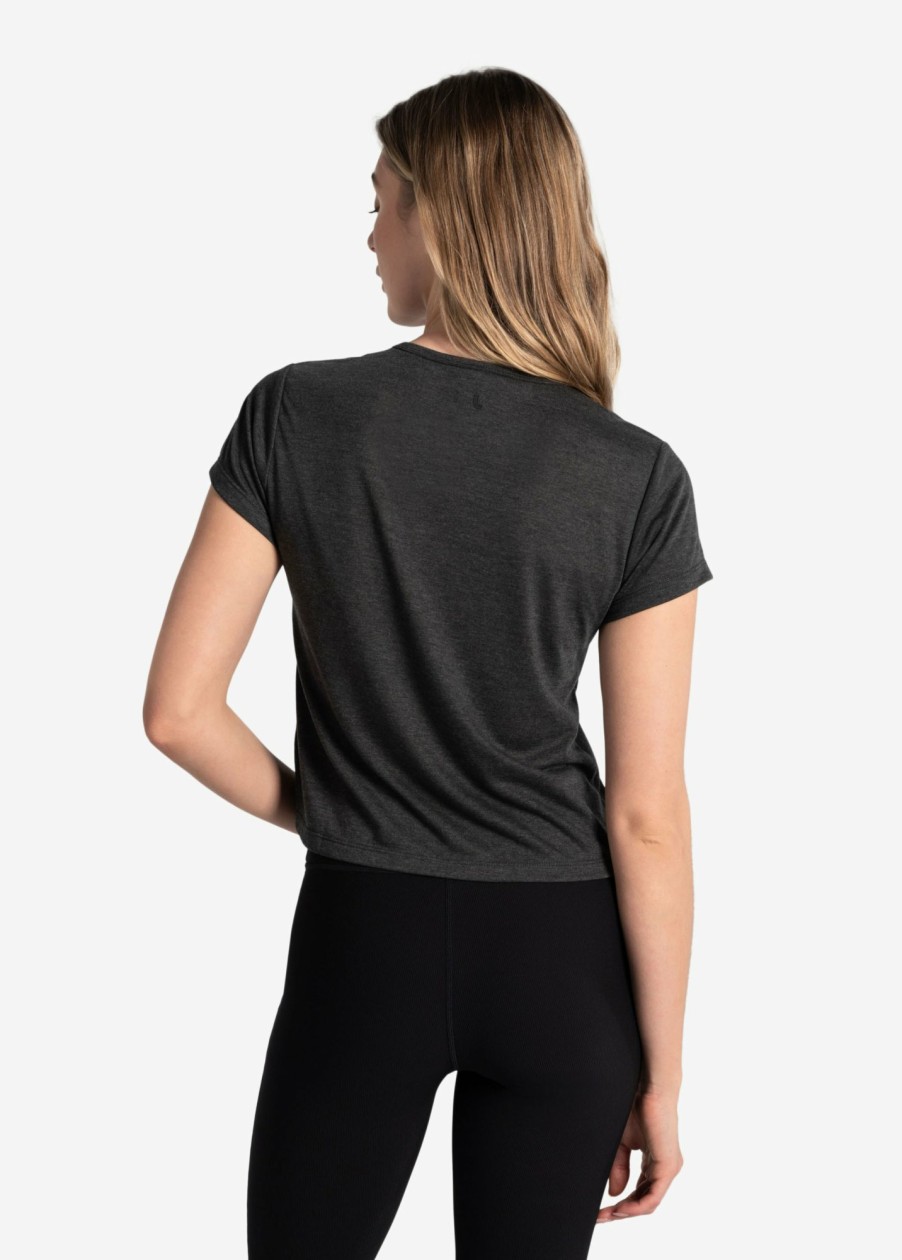 WOMEN Lole Tees & Tanks | Everyday Short Sleeve - Black