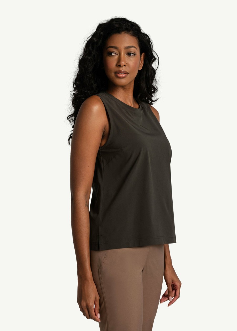 WOMEN Lole Fitness & Running | Olivie Tank Top - Olive