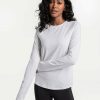 WOMEN Lole Tees & Tanks | Performance Wool Long Sleeve - White