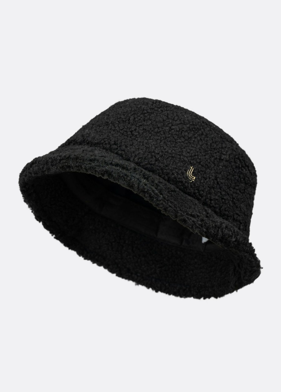 WOMEN Lole Outerwear | Teddy Edition Bucket Hat - Black