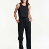 WOMEN Lole Dresses & Jumpsuits | Effortless Cotton Jumpsuit - Black