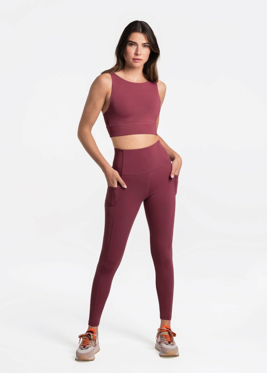 WOMEN Lole Leggings | Step Up Ankle Leggings - Thistle