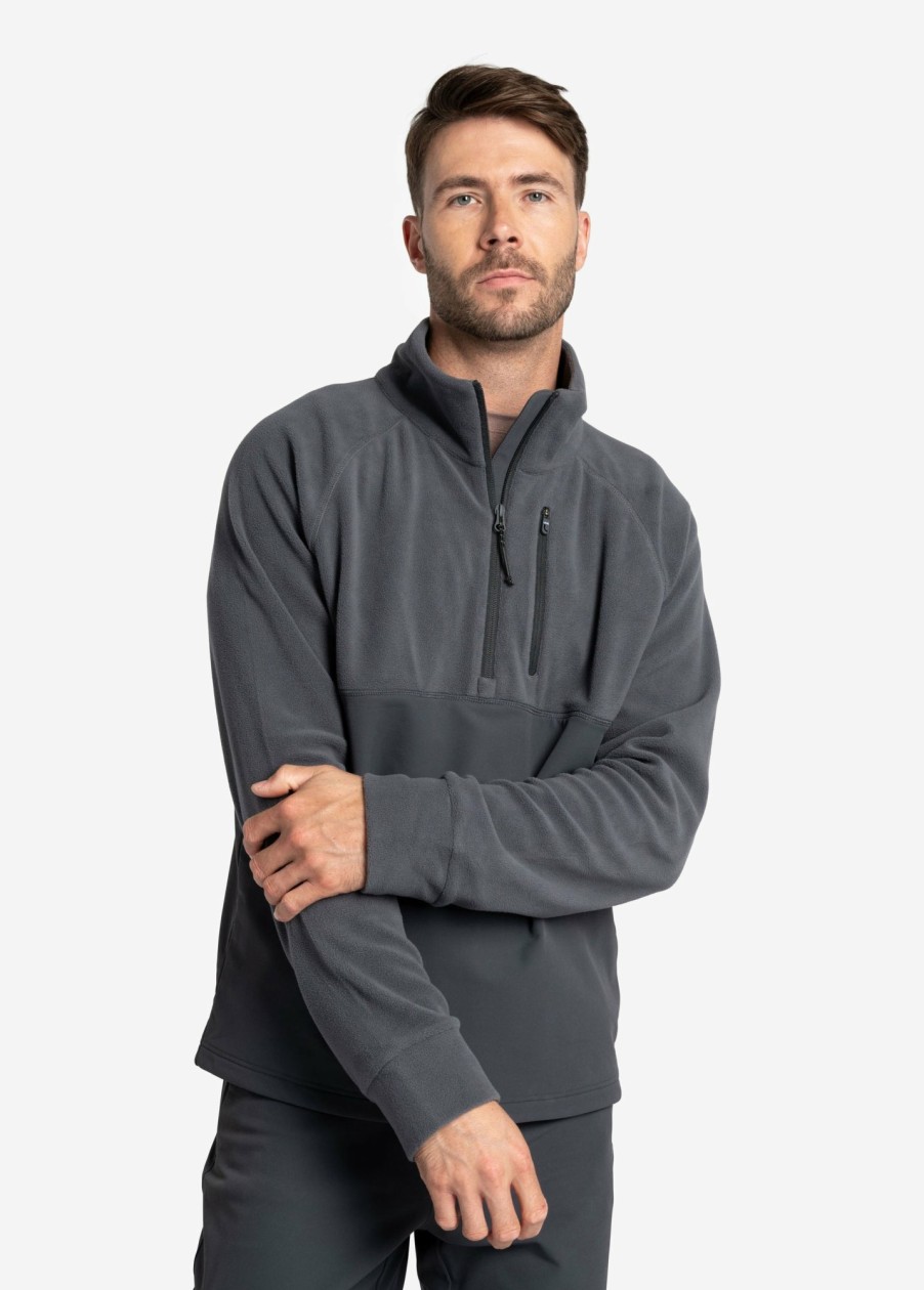 MEN Lole T-shirts & Hoodies | Ascent Long Sleeve - Ebony