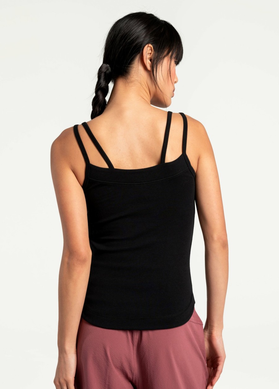 WOMEN Lole Tees & Tanks | Organic Cotton Tank Top - Black