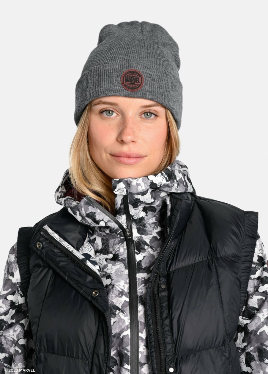 WOMEN Lole Outerwear | Everest Slouchy Beanie - Marvel Meteor Grey