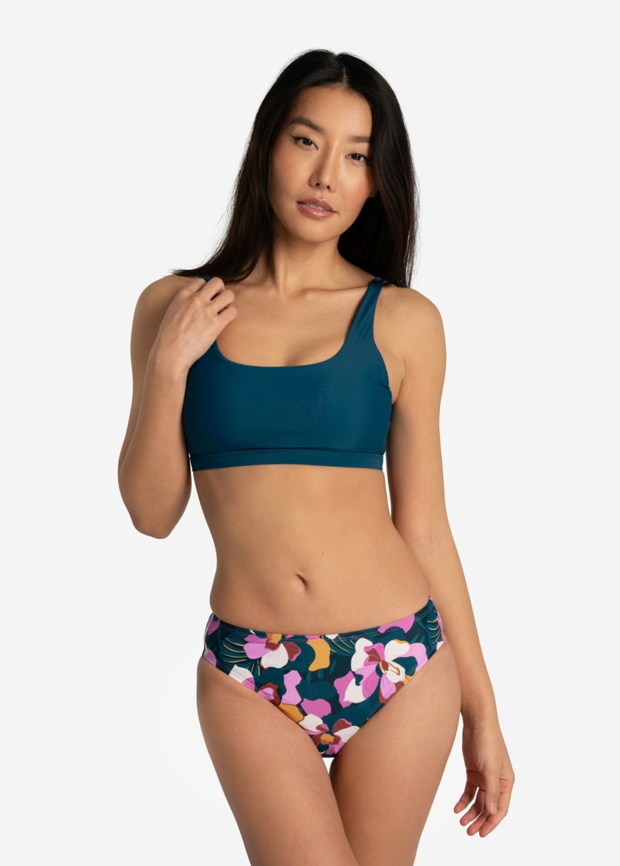 WOMEN Lole Swimwear | Wave Bralette Bikini Top - Fjord Blue