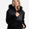 WOMEN Lole Loungewear | Yana Oversized Pullover Hoodie - Black