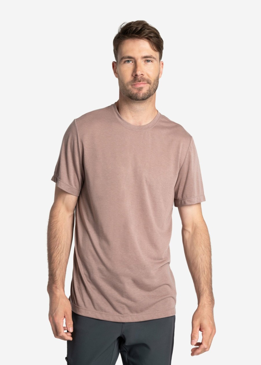 MEN Lole T-shirts & Hoodies | Everyday Short Sleeve - Smokey Quartz