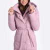 WOMEN Lole Winter Jackets | Chloe Synth Down Jacket - Mauve