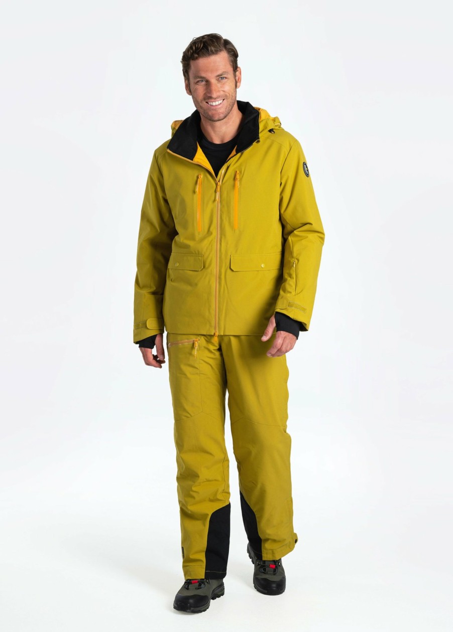 MEN Lole Winter Jackets | Revelstoke Insulated Ski Jacket - Avocado