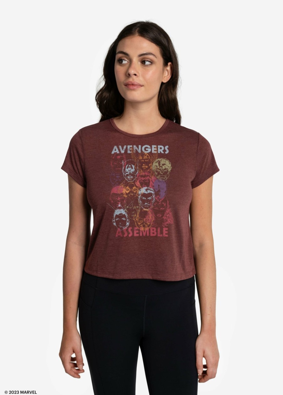 WOMEN Lole Tees & Tanks | Everyday Short Sleeve - Avengers Port Concert