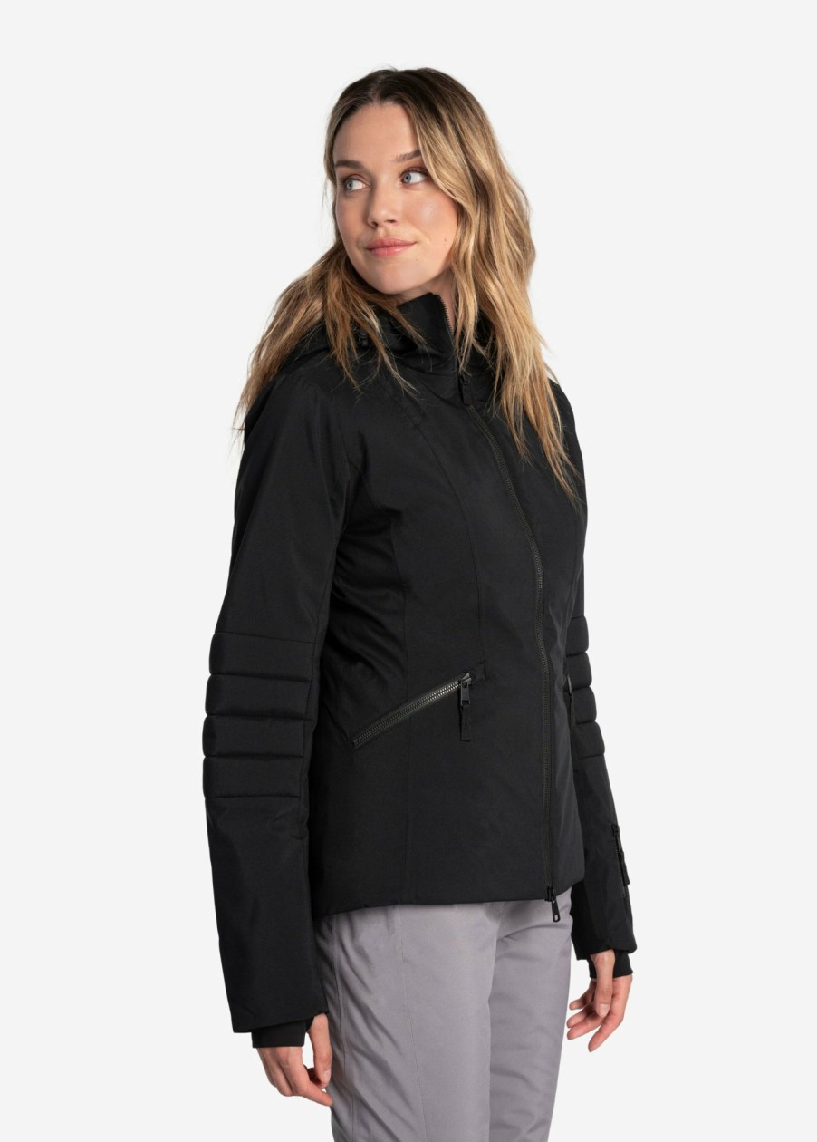 WOMEN Lole Winter Jackets | Mont Tremblant Snow Jacket - Black