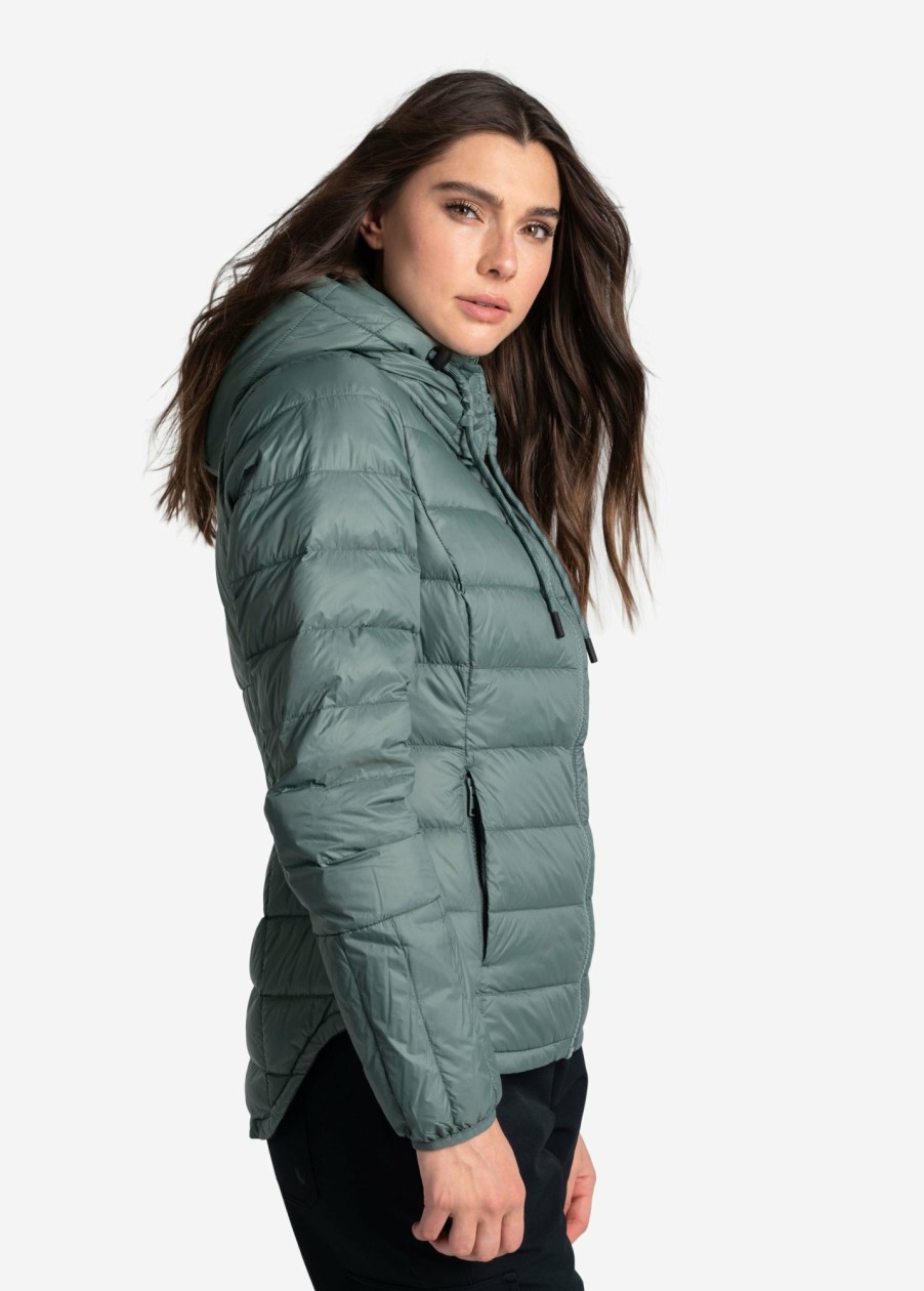 WOMEN Lole Mid-season Jackets | Emeline Down Jacket - Marlin Blue