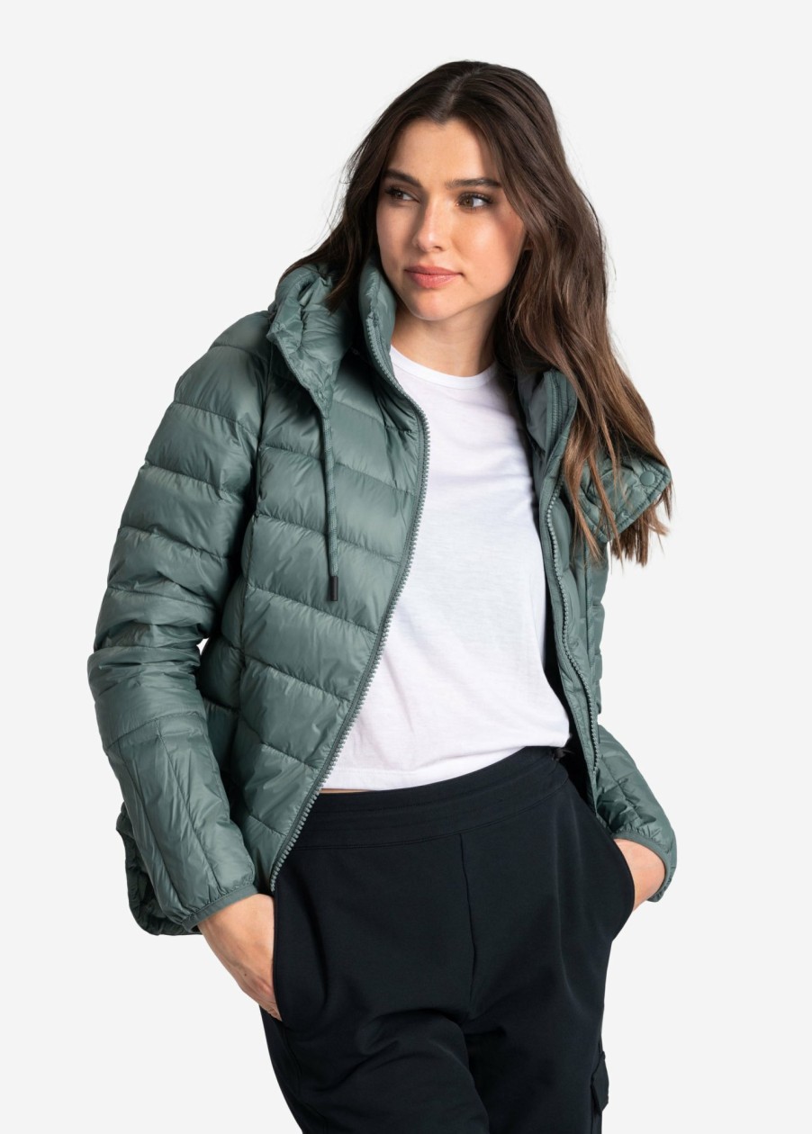 WOMEN Lole Mid-season Jackets | Emeline Down Jacket - Marlin Blue