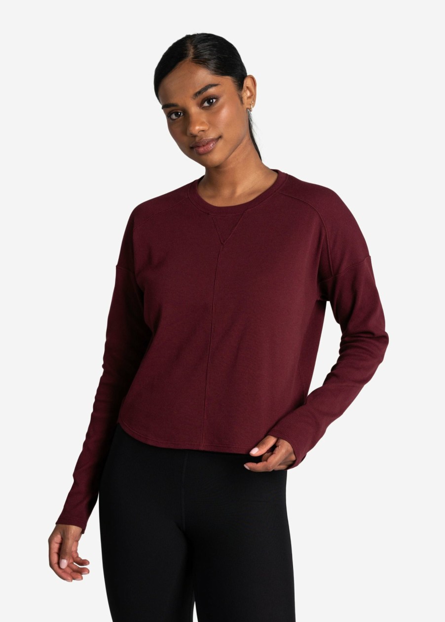 WOMEN Lole Loungewear | Classic Crew - Port