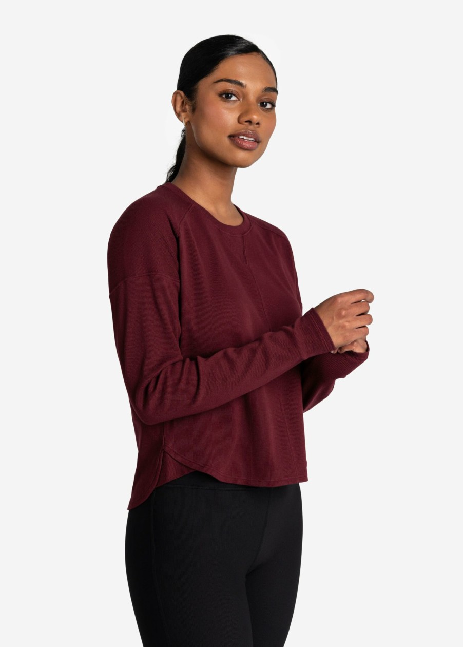 WOMEN Lole Loungewear | Classic Crew - Port