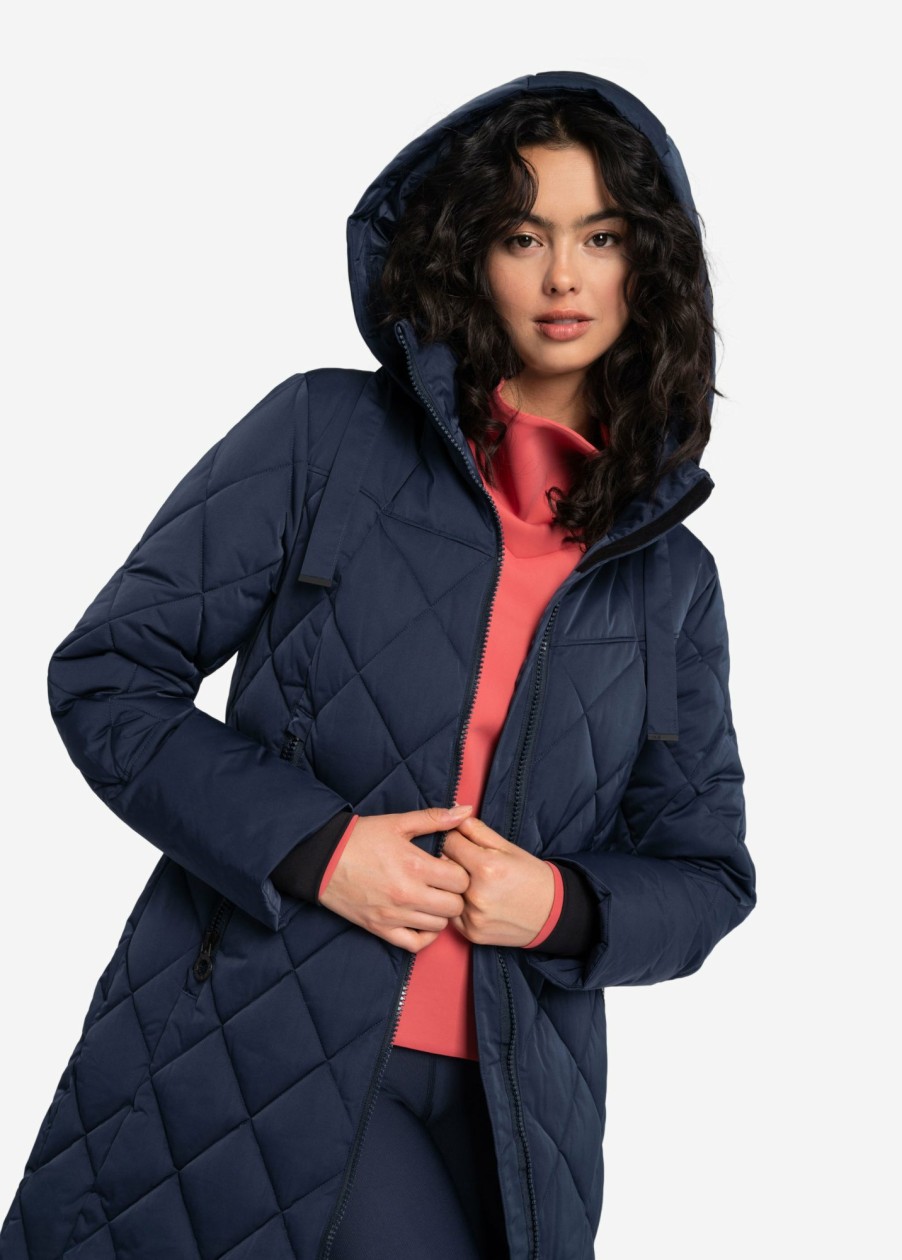 WOMEN Lole Winter Jackets | Diamond Vegan Down Jacket - Outerspace